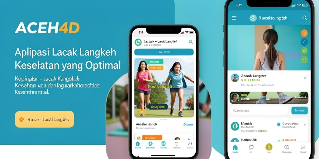 Antarmuka ACEH4D dengan fitur pelacakan langkah yang jelas dan informatif.