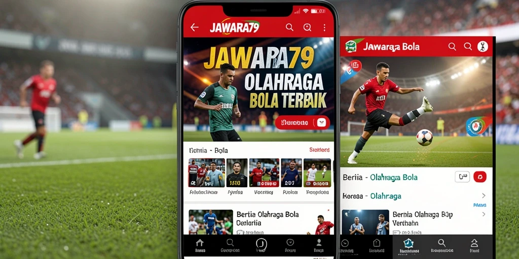 Antarmuka JAWARA79 yang modern dan informatif.