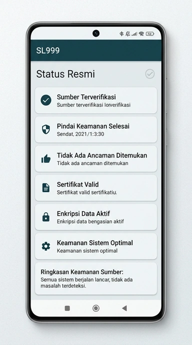Kanal Resmi sl999 untuk Pengguna Android Indonesia